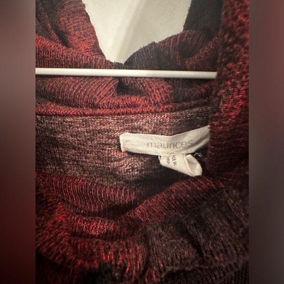 GUC-Maurice’s Plus Size Lakeside Cozy Plaid Sweatshirt - Picture 3 of 4